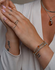 armband met edel steen van Sparkling Jewels