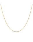 Serpentine ketting | Goudkleurig