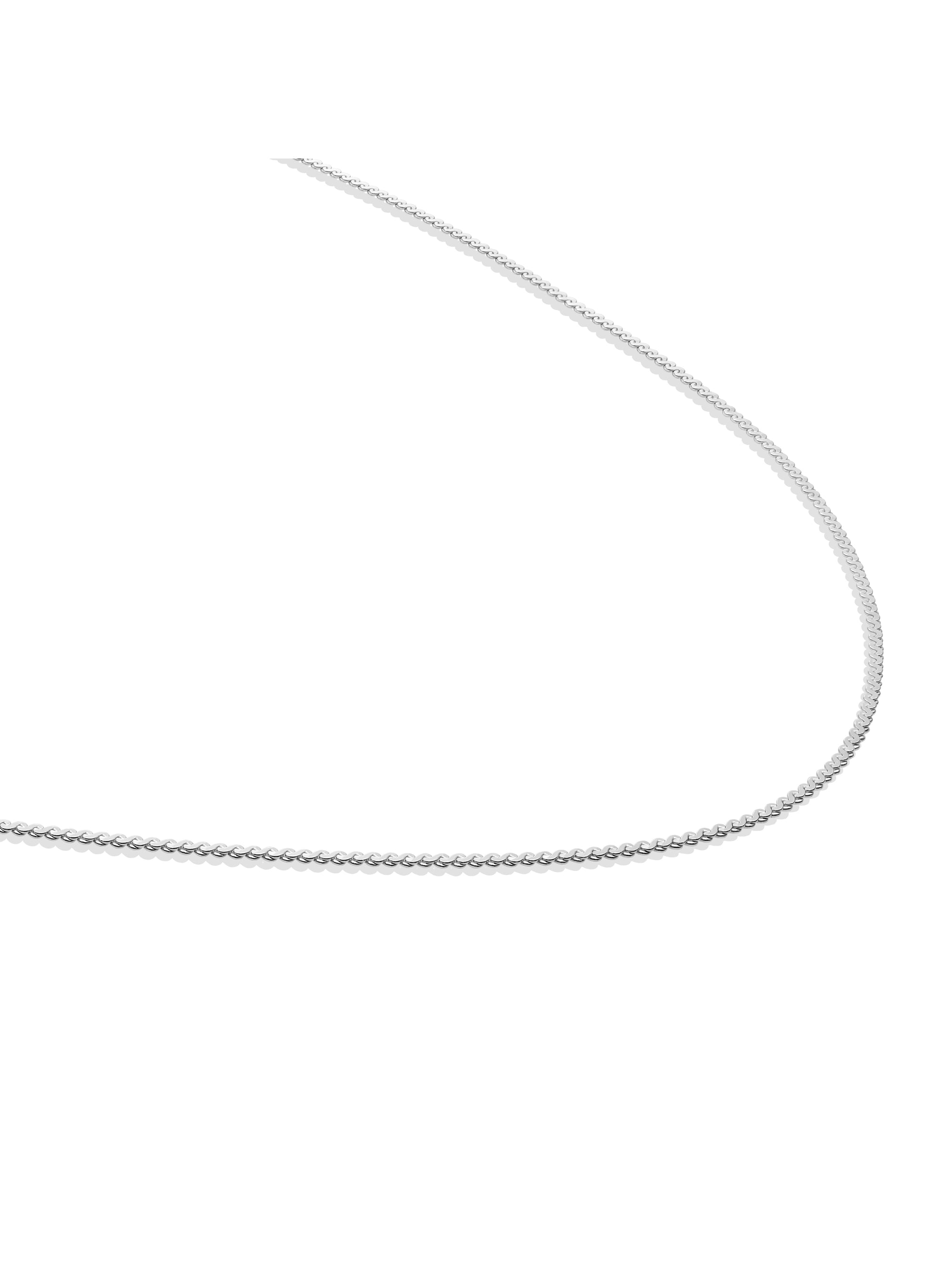 Serpentine ketting | Zilver