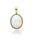 Twist pendant - Opalite