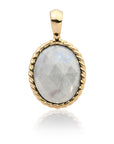 hanger voor aan ketting in geelgoud van Sparkling jewels