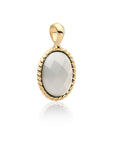 Twist pendant - Mother of Pearl