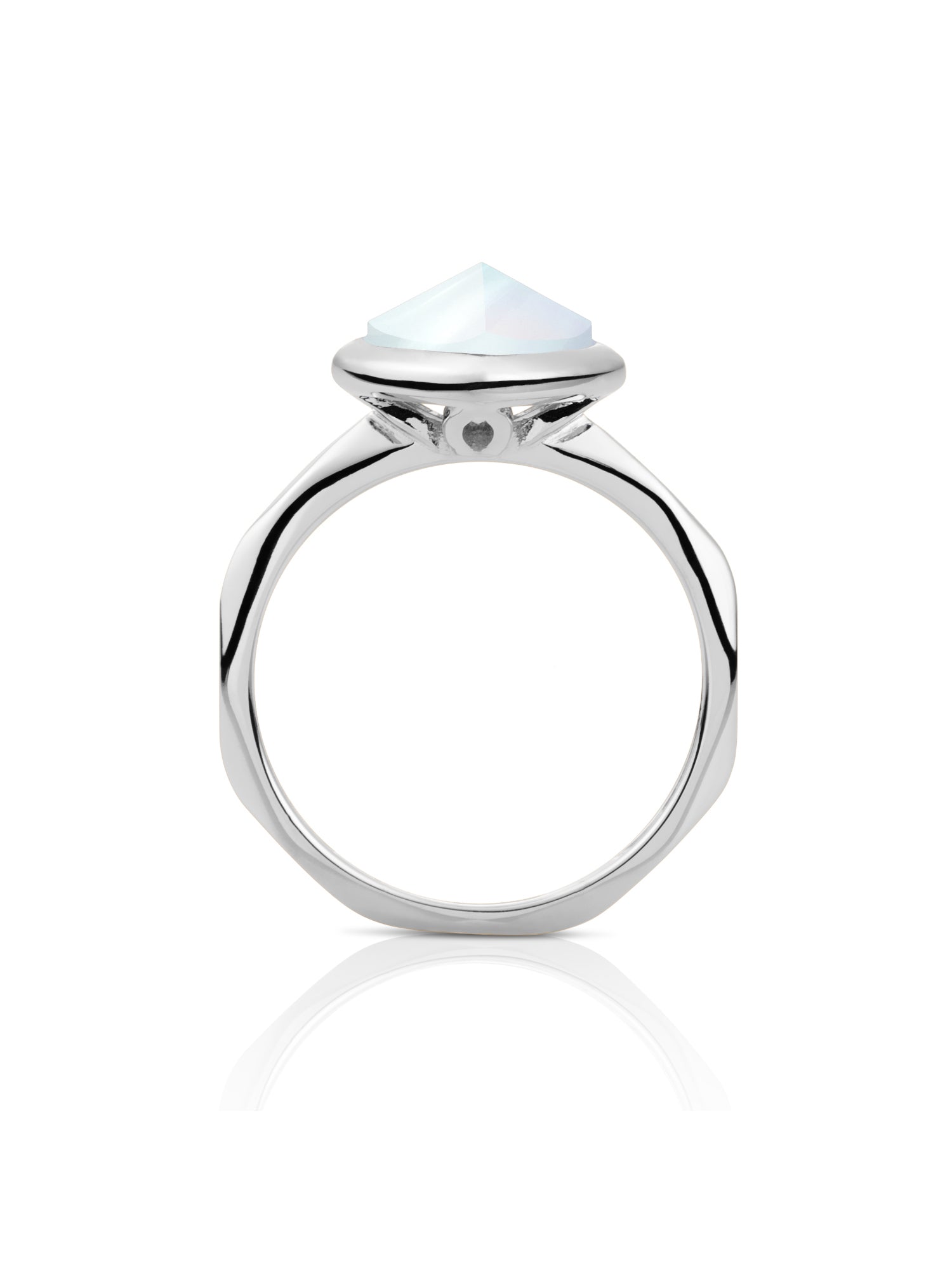Edge Ring Opalite - Zilver
