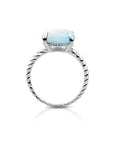 Twist Ring Opalite - Zilver