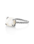 Twist Ring Mother of Pearl - zilver