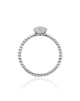 Disc Galaxy Ring - zilver