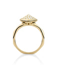 Edge Ring Zirconia | 9 karaat