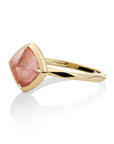 Edge Ring Sunstone | 9 karaat
