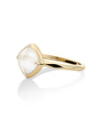 Edge Ring Mother of Pearl | 9 karaat