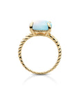 Twist Ring Opalite - 9 karaat