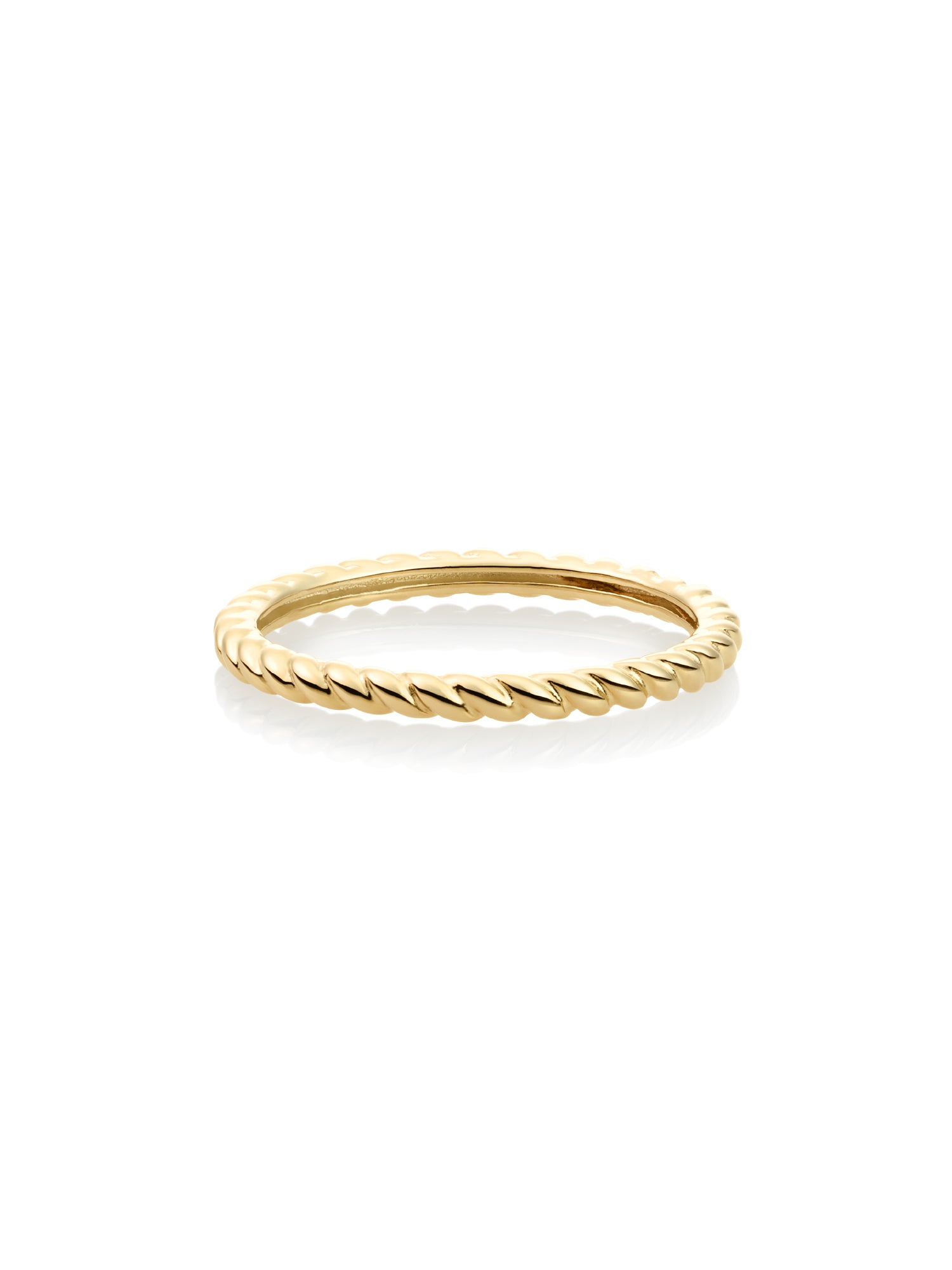 Twist Ring Additional - 9 karaat