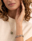 Pyramid Edge Hanger | Goudkleurig