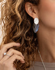 Fuse Oorbellen | Zilver