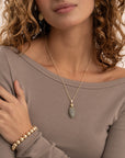 Faceted Ball Chain | Goudkleurig