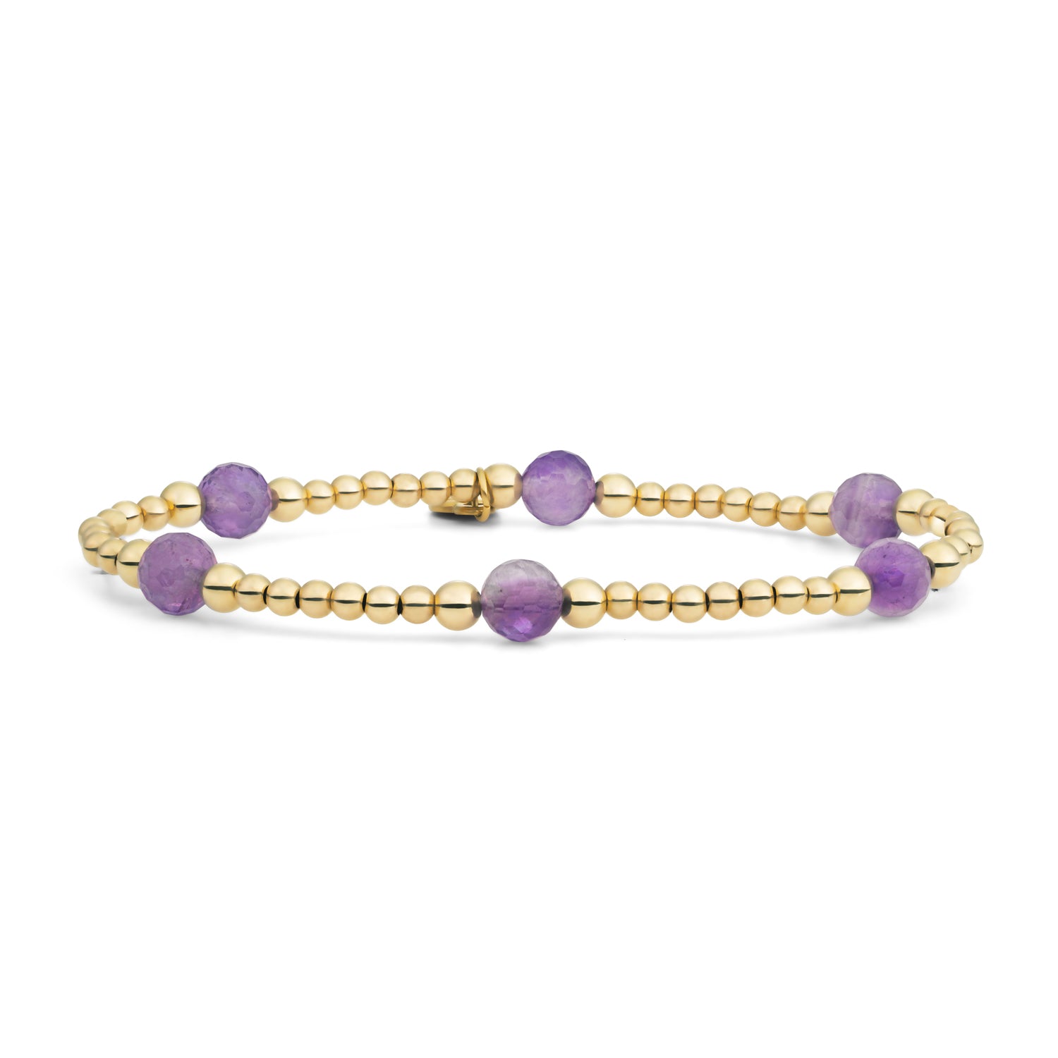 Reverse Bold Mix Armbanden van Sparkling met Amethyst edelsteen