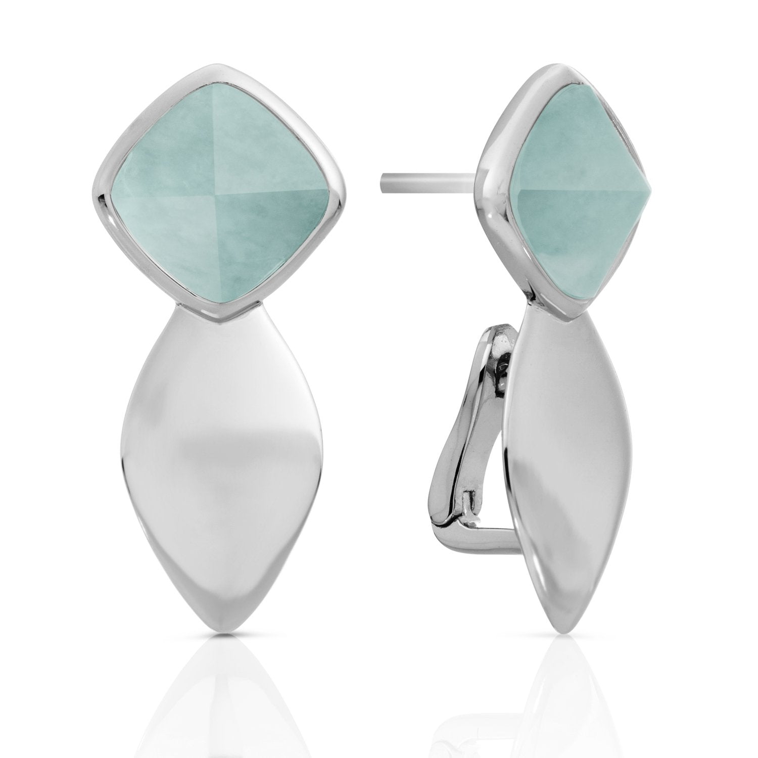 Edge Amazonite Oorstekers