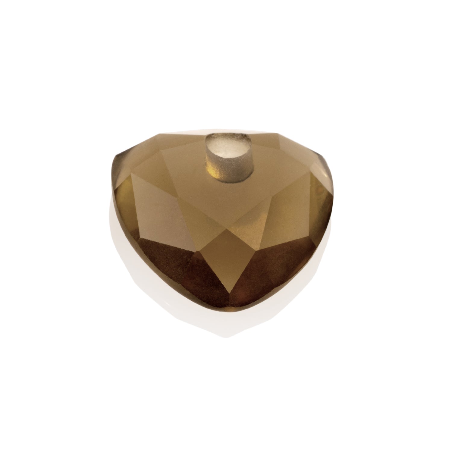 Smoky Quartz Trillion Cut ketting edelsteen