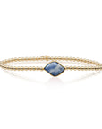 Blue Aventurine Blossom armband