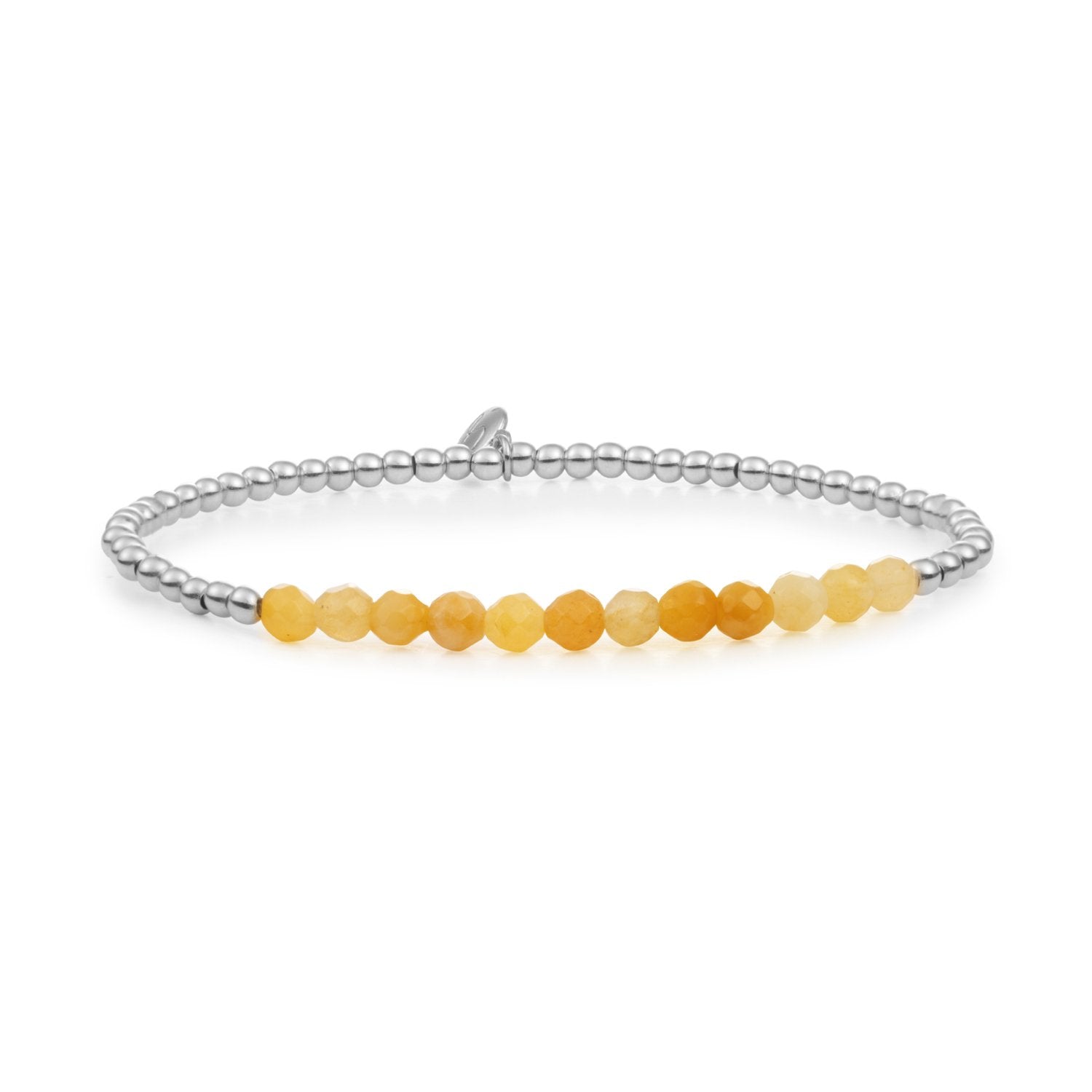 Yellow Jade Universe armband
