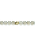 Grey Agate Orbit bracelet with clasps - 6MM - Sparkling Jewels