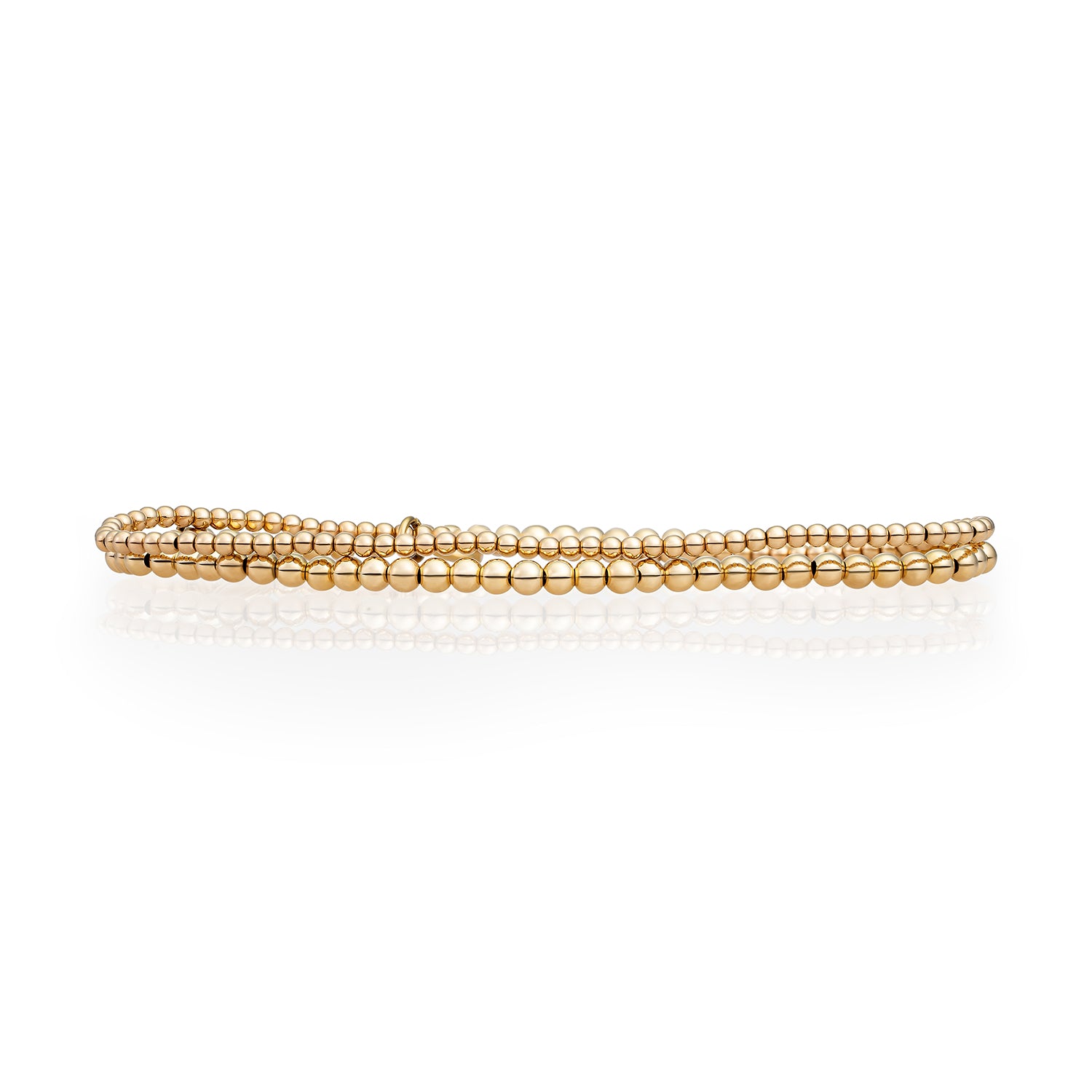 Essentials Armbanden Goudkleurig | Small stack