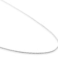 Criss Cross Ketting - zilver