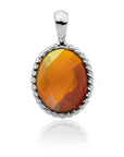Ketting hanger met Citrine Quartz van Sparkling