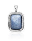 Baguette pendant - Blue Aventurine