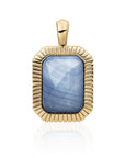 Baguette pendant - Blue Aventurine