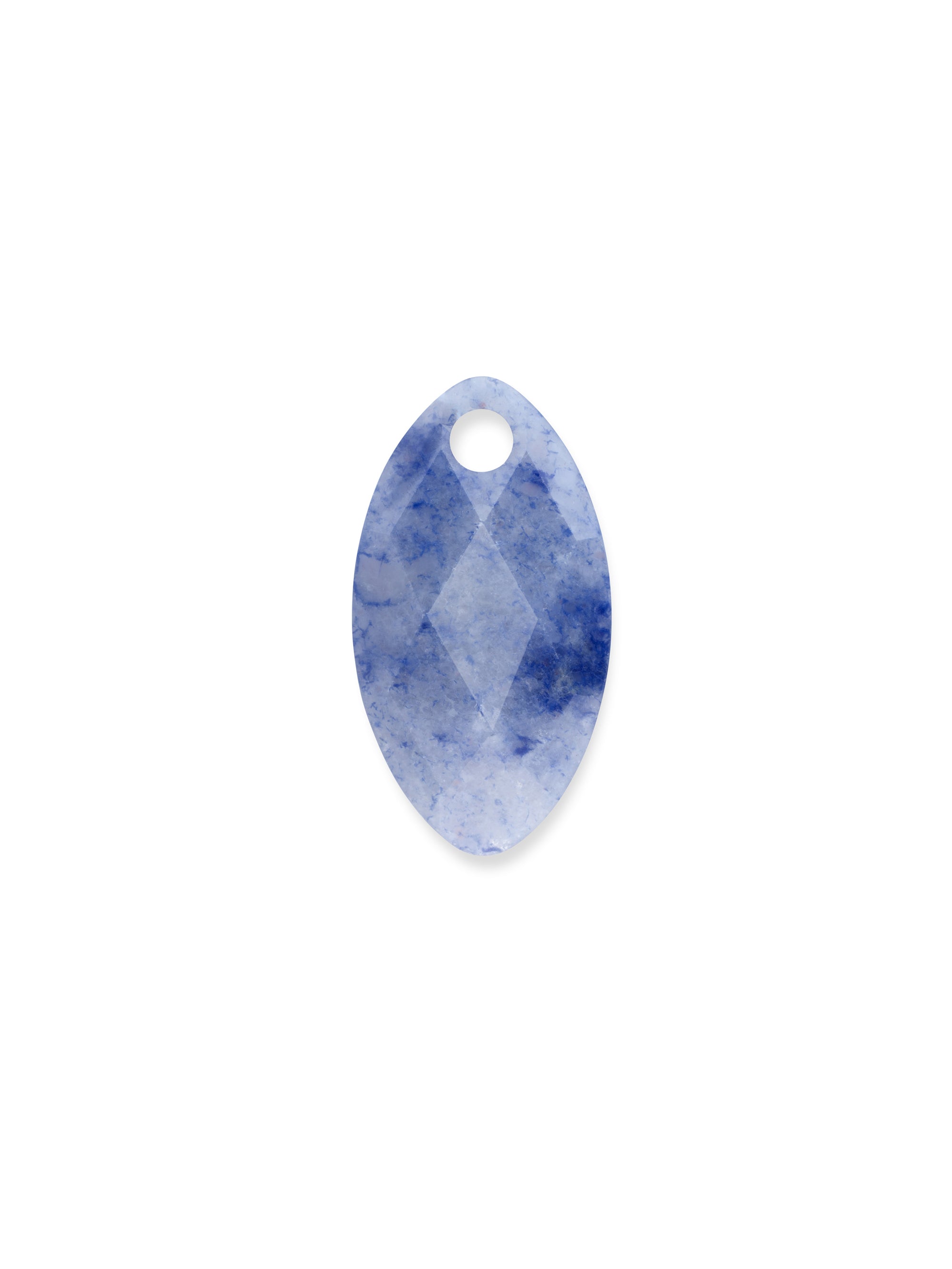 Blue Aventurine Leaf ketting edelsteen