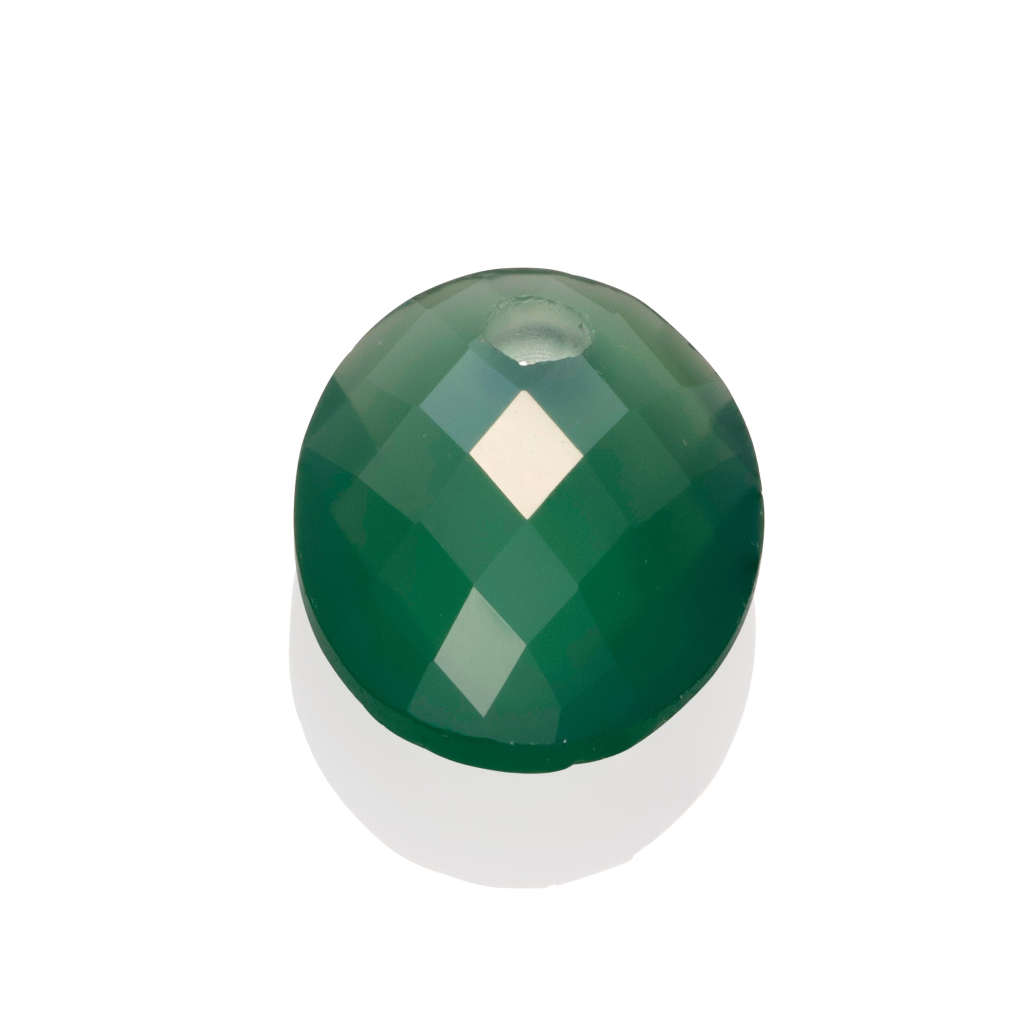 groene edelsteen voor aan ketting
