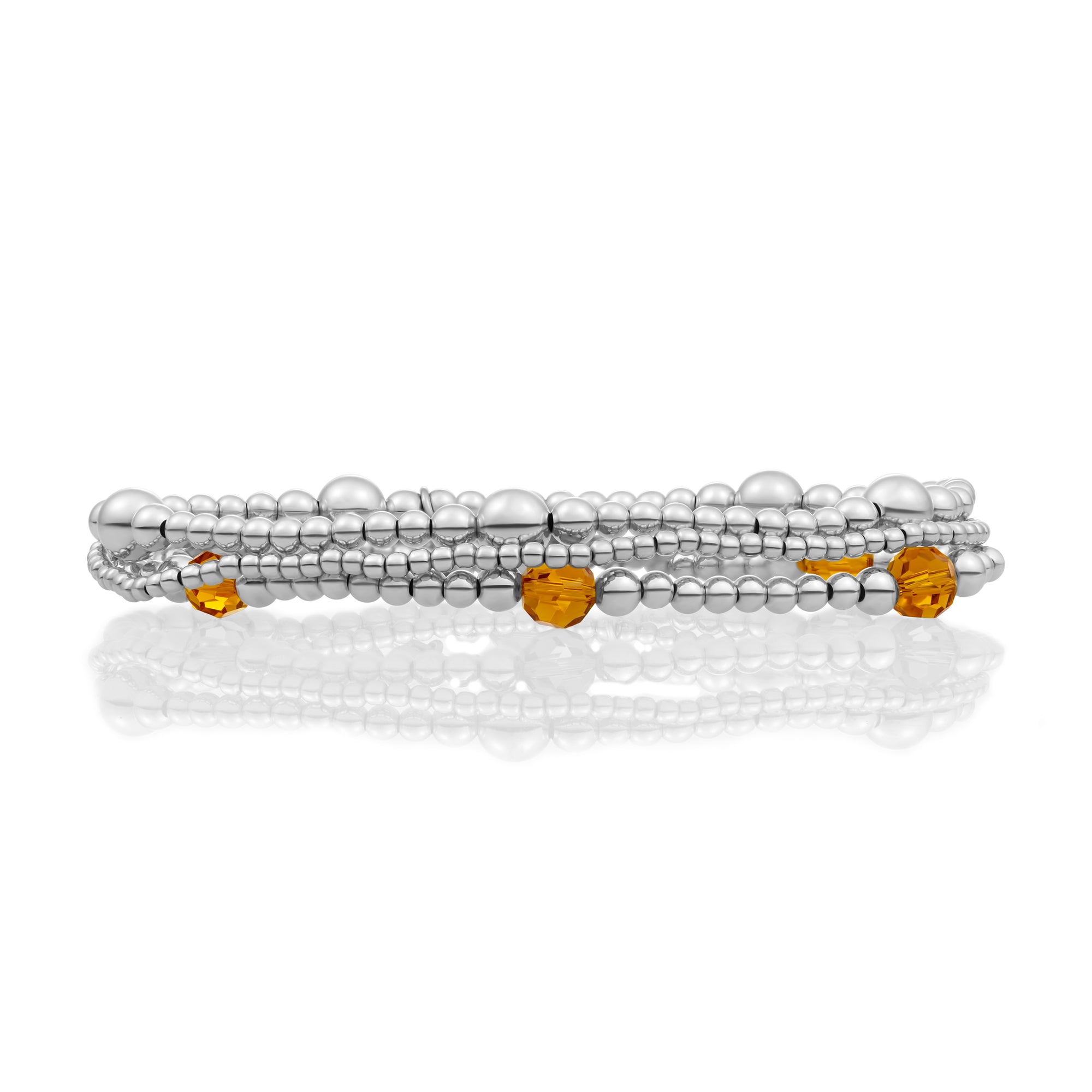 zilveren kralenarmbanden voor vrouwen