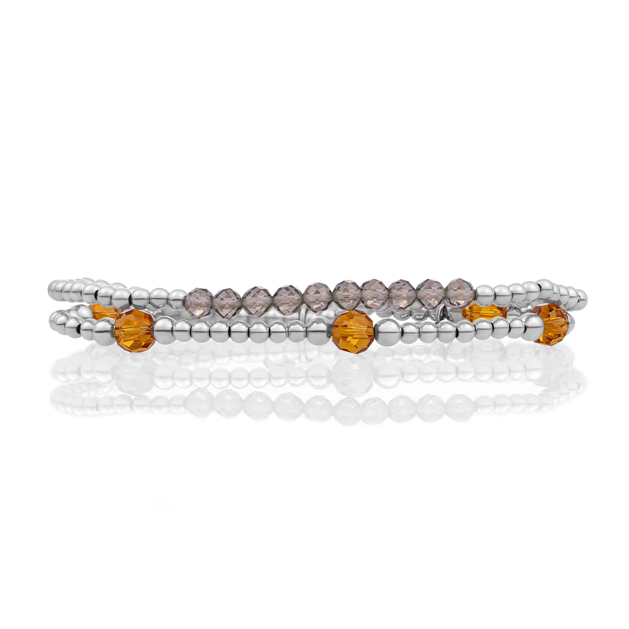 echt zilveren armbandenset van Sparkling Jewels