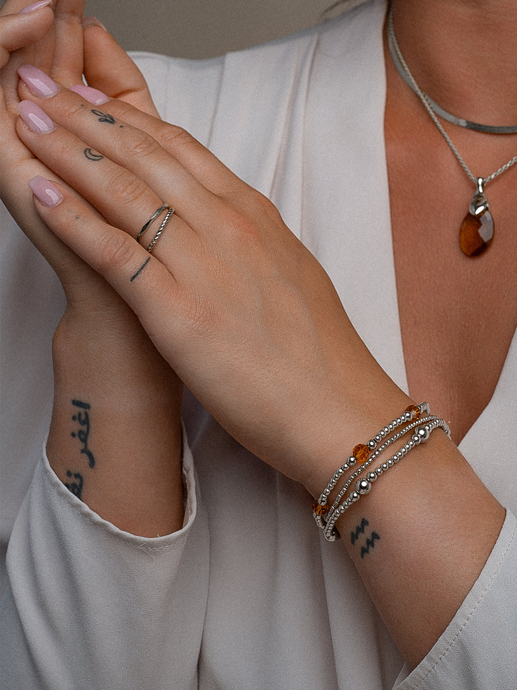 Dagelijkse armband zilver sterling Sparkling 