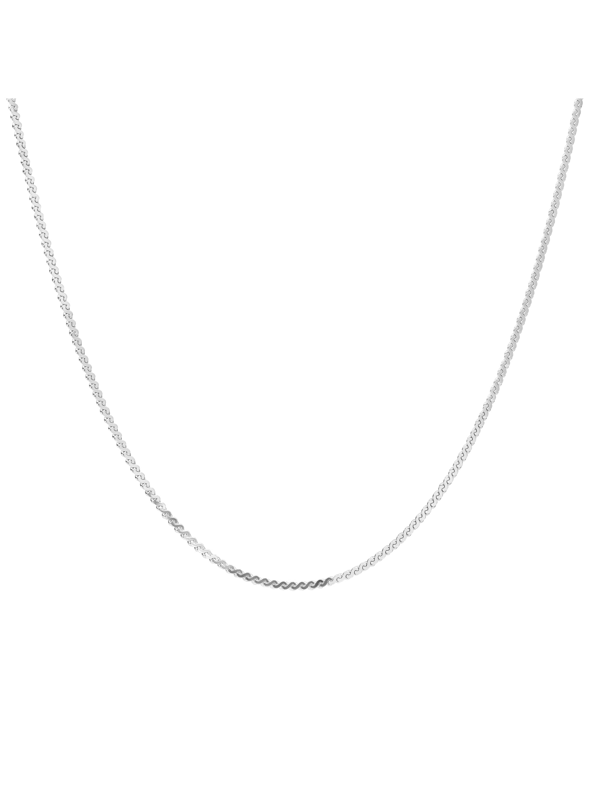 Serpentine ketting | Zilver