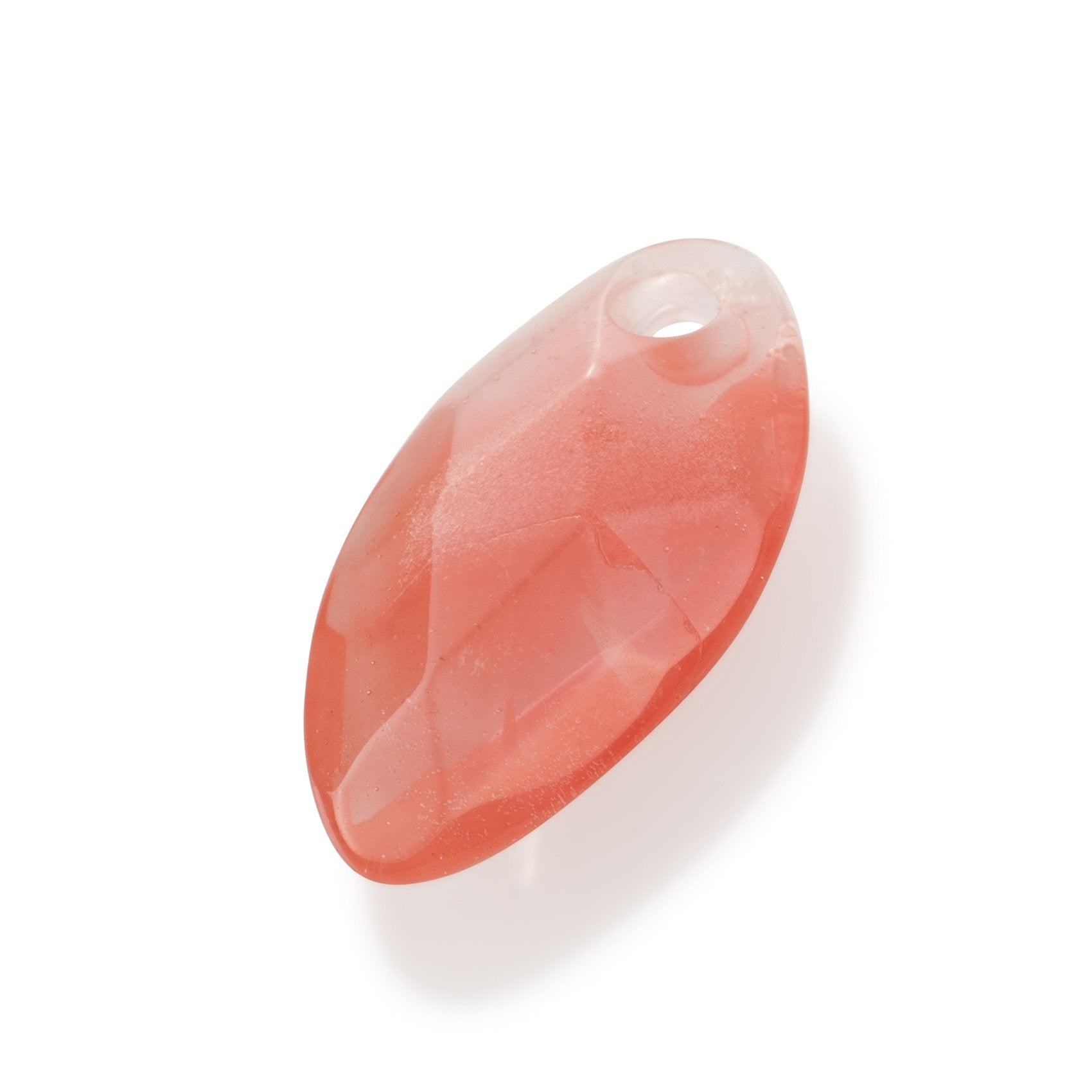Leaf Cherry Quartz small ketting edelsteen facet