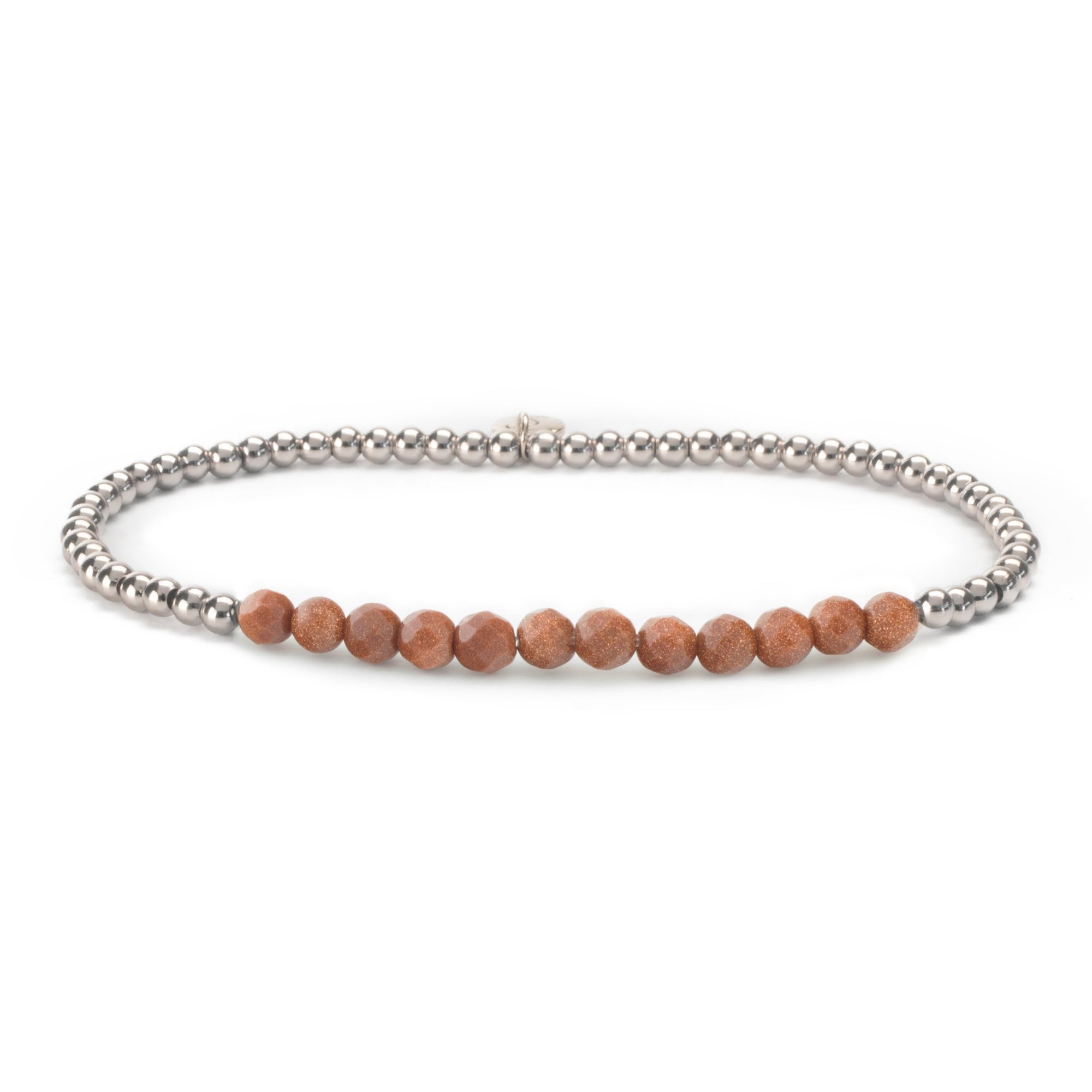 Goldstone Brown Universe armband - Sparkling Jewels