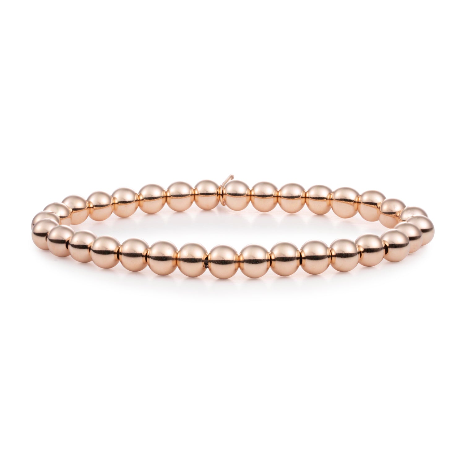Saturn Roségouden armband - 6mm - Sparkling Jewels