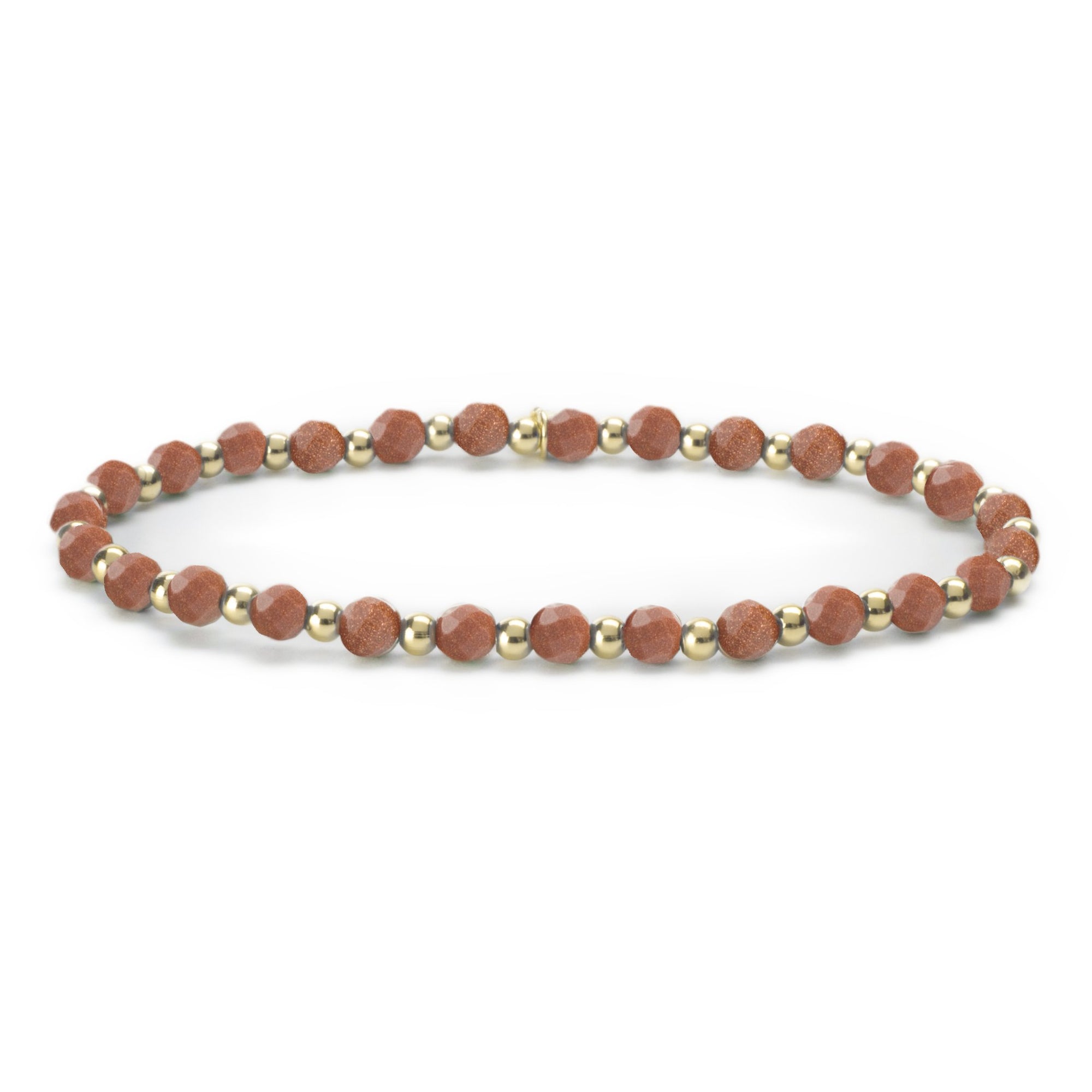 Goldstone Brown Interstellar armband - Sparkling Jewels