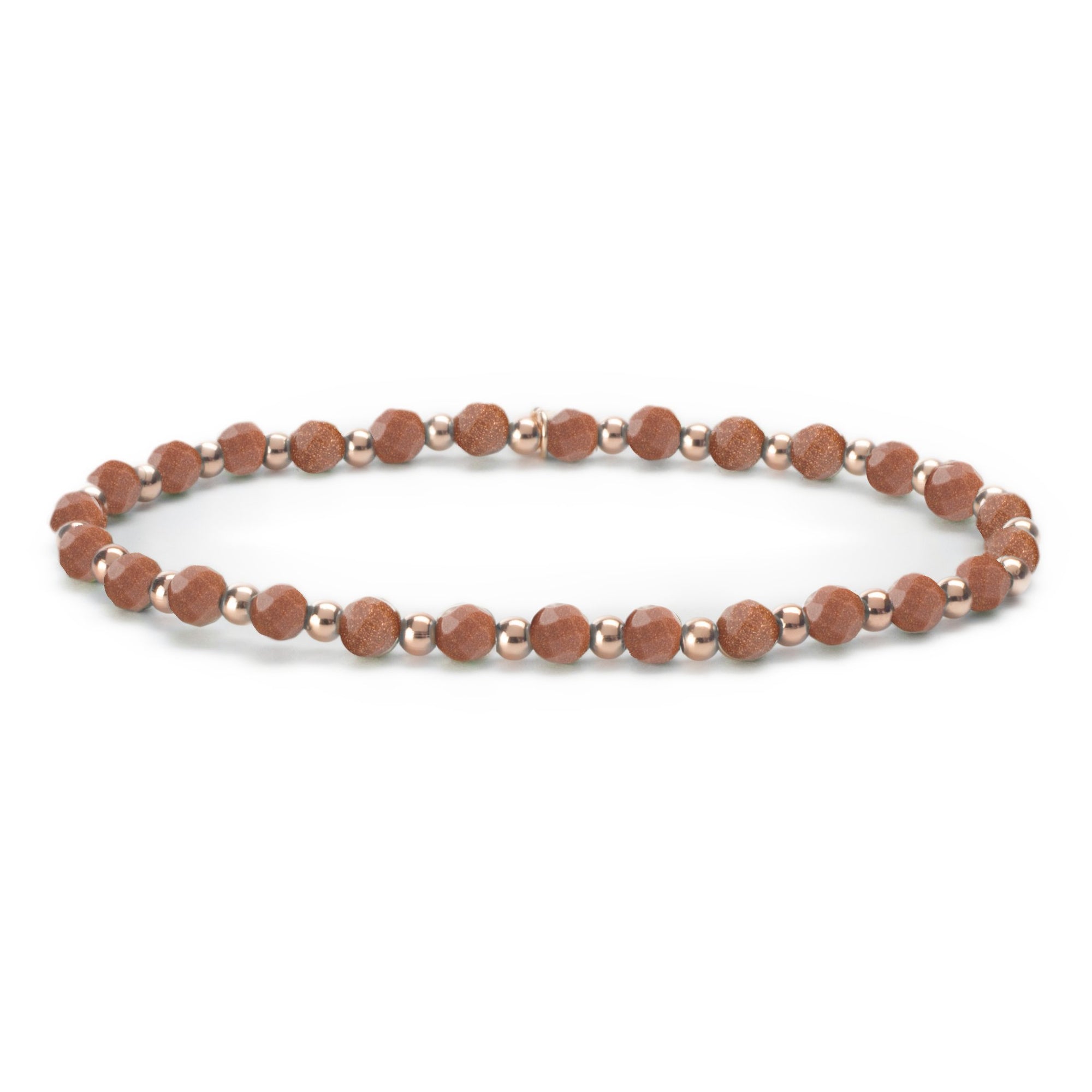 Goldstone Brown Interstellar armband - Sparkling Jewels