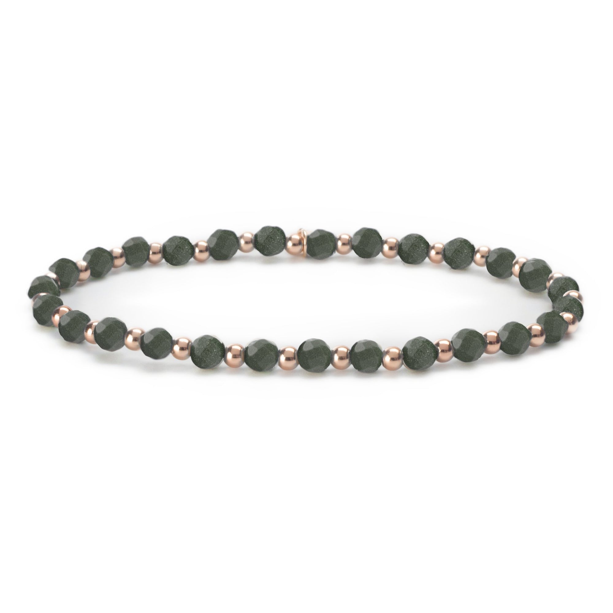 Goldstone Green Interstellar armband - Sparkling Jewels