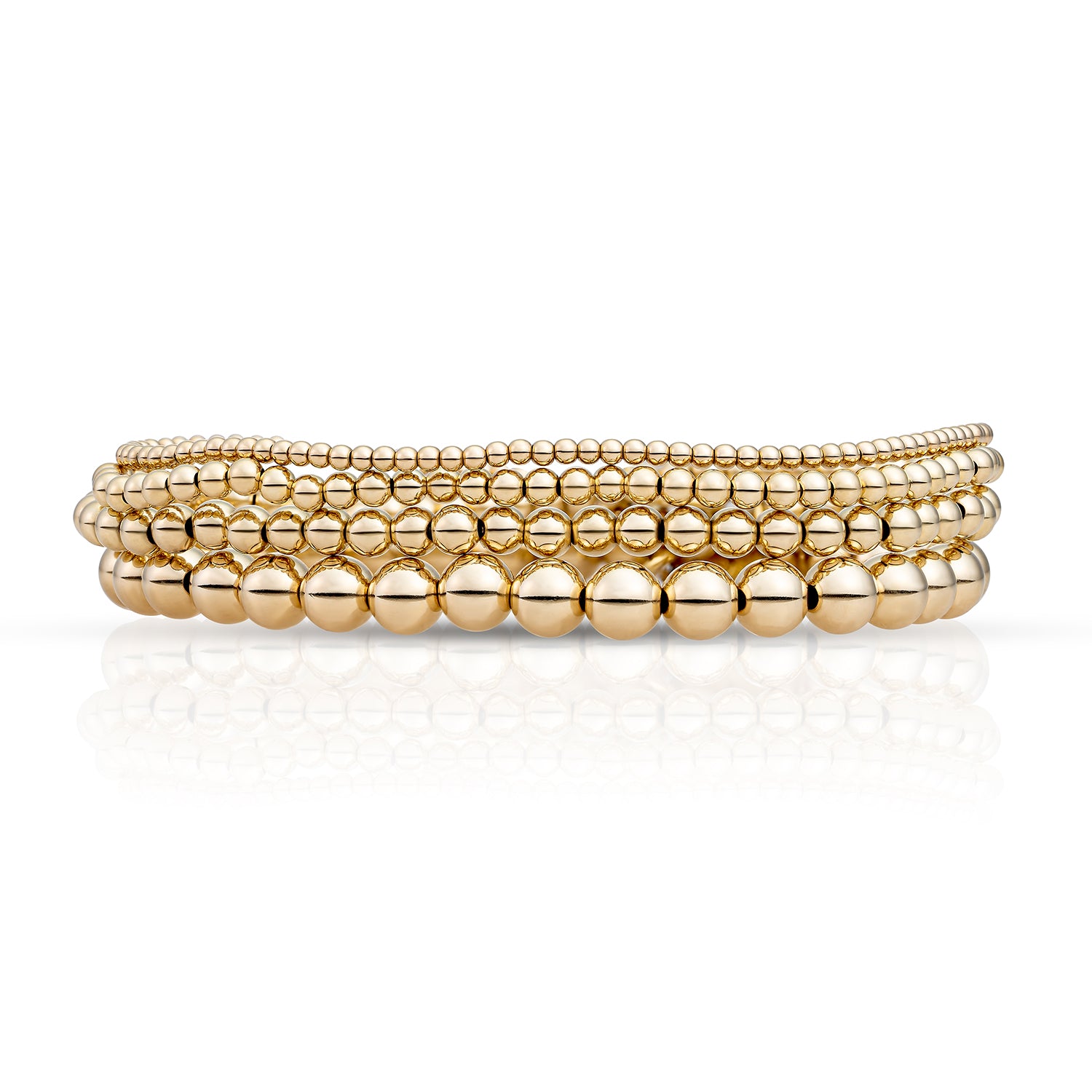 armbandenset voor vrouwen van goud