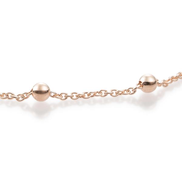 Bolletjesketting - Roségoud - Sparkling Jewels